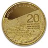 Image 3 : 2010-2012 Israel 1 oz Jerusalem of Gold Series 3 Coin S