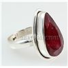 Image 2 : RUBY CORRUNDUM 27.64CTW STERLING SILVER RING