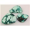 Image 1 : Natural Turquoise 214.23ctw Loose Gemstone Lot of 5