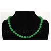 Image 1 : VINTAGE 288.63CTW HANDMADE JADE NECKLACE