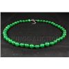 Image 2 : VINTAGE 288.63CTW HANDMADE JADE NECKLACE