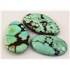 Image 1 : Natural Turquoise 216.10ctw Loose Gemstone Lot of 4