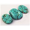 Image 1 : Natural Turquoise 242.43ctw Loose Gemstone 3pc Big Size