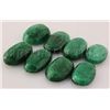 Image 2 : 292.40ctw Faceted Loose Emerald Beryl Gemstone Lot of 8