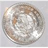 Image 2 : 1965 MEXICO SILVER 1 PESO *RARE BRLLIANT UNC HIGH GRADE*!! COIN CAME OUT OF SAFE!!