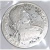 Image 1 : 1811 SPANISH 8 REALES SILVER COIN *RARE WITH SEVERAL STYLES OF CHOPMARKS FROM PORTS THEY WENT TO*!