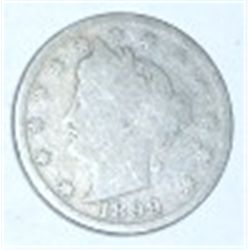 1899 LIBERTY HEAD "V" NICKEL *NICE EARLY NICKEL*!! COIN CAME OUT OF SAFE!!