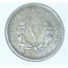 Image 2 : 1908 LIBERTY HEAD "V" NICKEL RED BOOK VALUE IS $10.00+ *NICE EARLY FINE GRADE NICKEL*!!