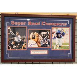 Signed by Bill Parcells & Lawrence Taylor w/COA