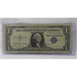 Series 1957-B One Dollar Silver Bearer Certificate