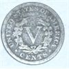 Image 2 : 1898 LIBERTY HEAD "V" NICKEL RED BOOK VALUE IS $5.00+ *NICE EARLY NICKEL*! COIN CAME OUT OF SAFE BOX