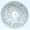 1893 LIBERTY HEAD "V" NICKEL RED BOOK VALUE IS $8.00+ *NICE EARLY NICKEL*! COIN CAME OUT OF SAFE BOX