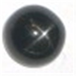 7.20 CARAT BLACK STAR SAPPHIRE *MINED IN INDIA* GEMSTONE CAME OUT OF SAFE!!