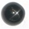 Image 1 : 7.20 CARAT BLACK STAR SAPPHIRE *MINED IN INDIA* GEMSTONE CAME OUT OF SAFE!!