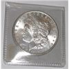 Image 1 : 1889 MORGAN SILVER DOLLAR RED BOOK VALUE IS $200.00+ *RARE MS-64 HIGH GRADE*!!