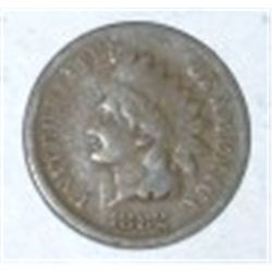 1882 INDIAN HEAD PENNY RED BOK VALUE IS $10.00+ *VERY EARLY FINE GRADE NICE PENNY*!!