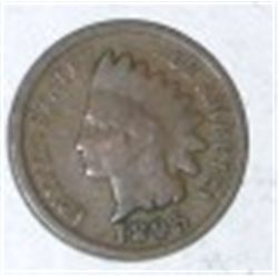 1895 INDIAN HEAD PENNY *VERY EARLY NICE PENNY* COIN CAME OUT OF SAFE DEPOSIT BOX*!!