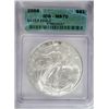Image 1 : 2004 AMERICAN SILVER EAGLE ICG MS-70