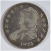Image 1 : 1824   Bust half $  VG rim bump est  $55-$60