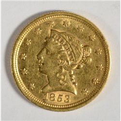 1853   $2 1/2 Gold