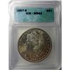 Image 1 : 1887-S MORGAN DOLLAR ICG MS62 VERY NICE