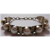 Image 1 : 32.880g Bracelet of Pearl Sterling Silver