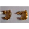 Image 2 : 3.307g Earring in 14kt 3.221g Gold,0.43 Ctw Diamond