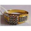 Image 1 : 4.37g Ring in 14kt 4.284g Gold,0.43 Ctw Diamond