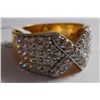 Image 1 : 6.476g Ring in 14kt 6.242g Gold,1.17 Ctw Diamond