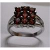 Image 1 : 5.750g Ring of Garnet in silver