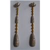 Image 1 : 7.51g Earring in 14kt 7.124g Gold,1.93 Ctw Diamond