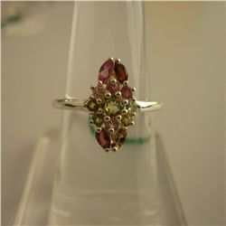 23.75 ctw,SEMIPRECIOUS RING .925 STERLING SILVER