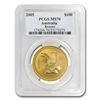 Image 1 : 2005 1 oz Gold Year of the Rooster Lunar Coin (S1) PCGS