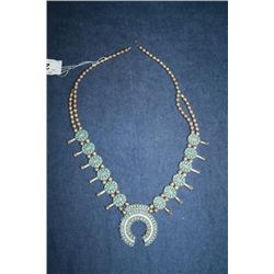 Sterling  turquoise & Coral reversible