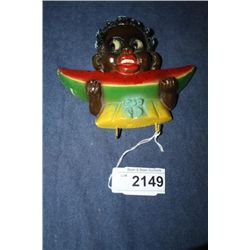 Chalkware Picaninny w/Watermelon Hot Pad Holder