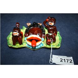 Black Memorabilia Condiment Set