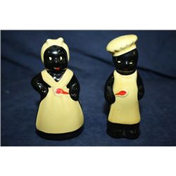 Black Mammy & Baker Salt and Pepper