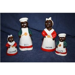 4 pcs Mammy and Baker ( Oil, Vinegar S/P)