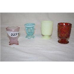 Grouping of 4 Fancy Toothpick Holders