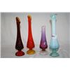 Image 1 : Group of 4 Fenton Bud Vases