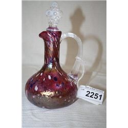 Fenton Art Glass Cruet