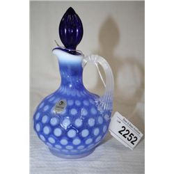 Fenton Art Glass Cruet