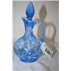 Image 1 : Blue Fenton Fern Pattern Cruet