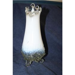 Opalescent Footed Vase