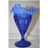 Image 1 : Cobalt Opalescent Vase