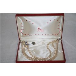 Cultra Simulated Pearls Triple Strand