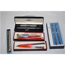 5 Boxed Pen and Pencil Sets
