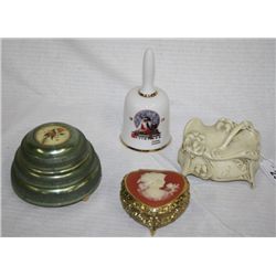 Grouping of Misc Jewelry Boxes
