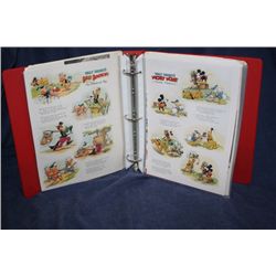 Scrapbook of Cartoon Paper i.e. Disney