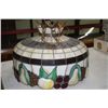 Image 2 : Leaded Glass Hanging Light